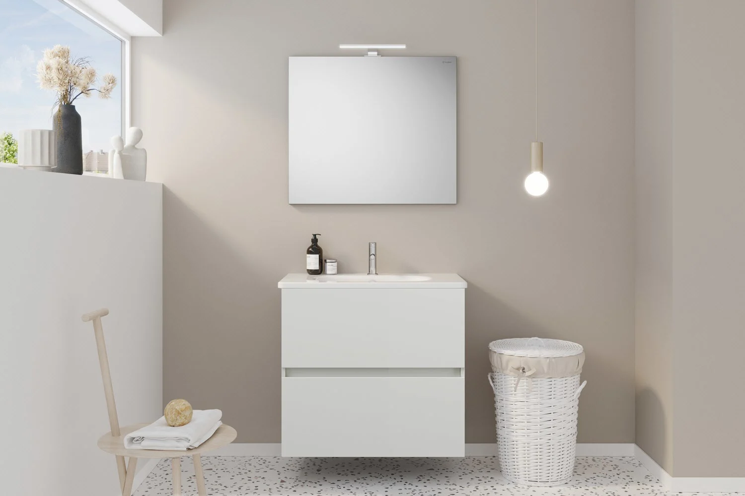 burgbad Liniq Waschtisch mit Unterschrank 80,5 cm Bild 9