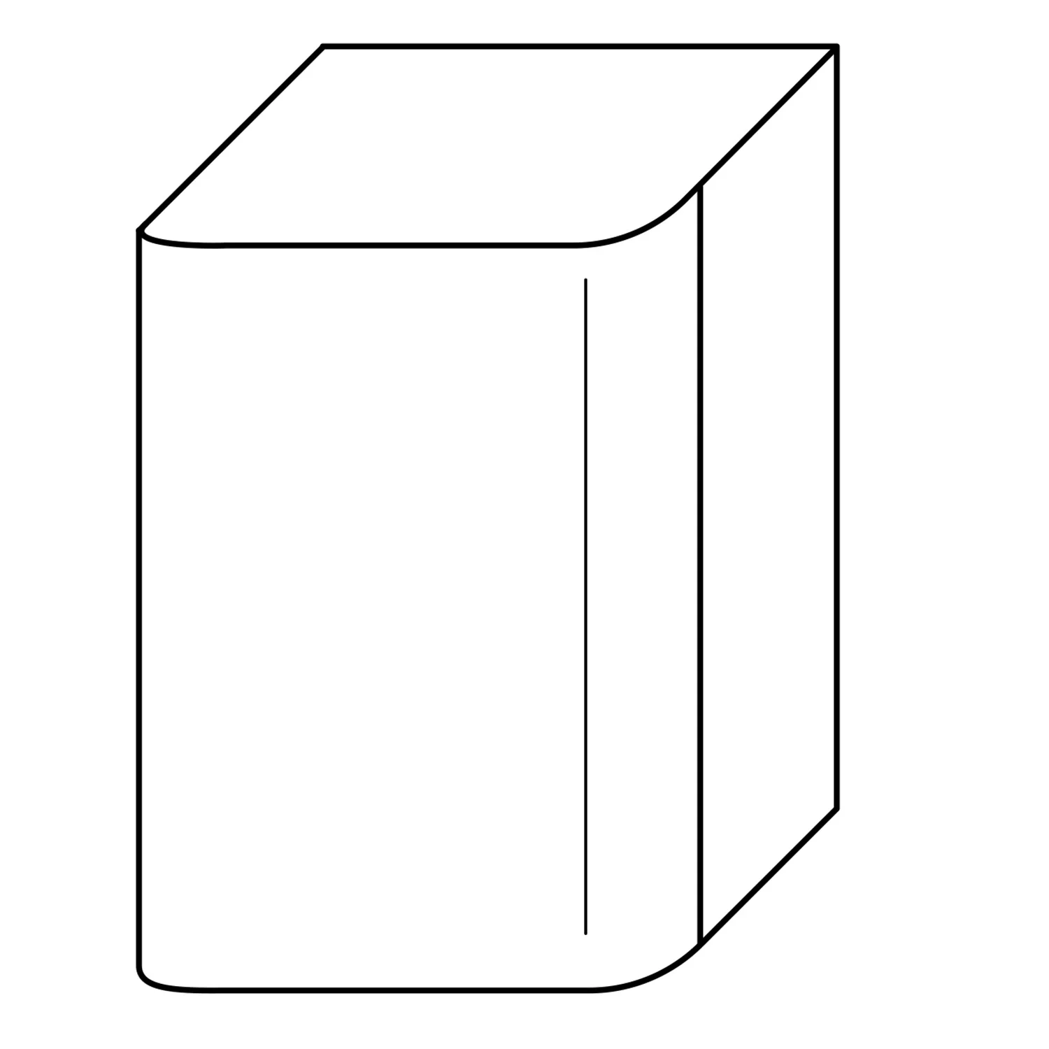 burgbad b:me halbhoher Schrank 35 cm, links Bild 2