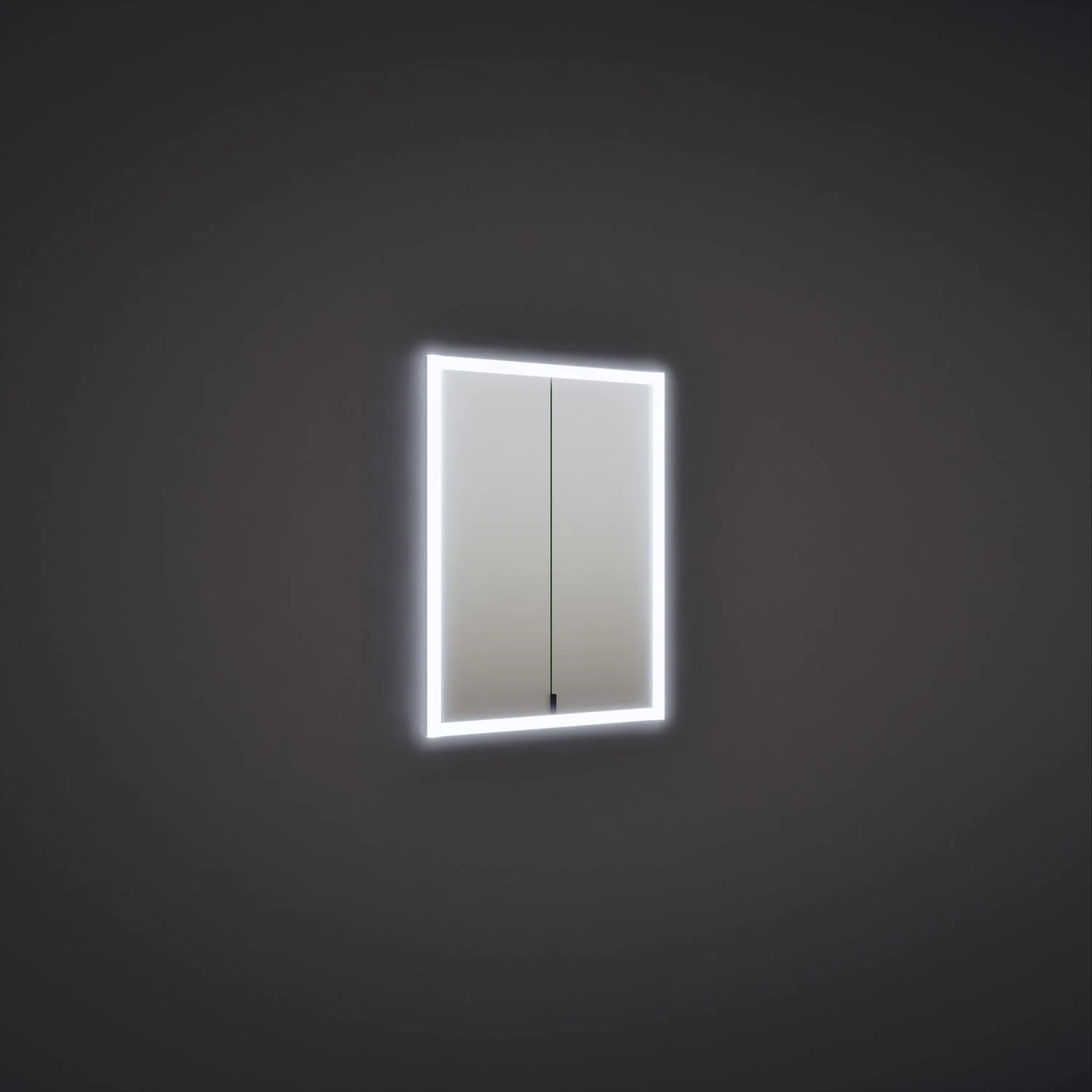 burgbad rl20 Spiegelschrank 62 cm, mit Lichtrahmen für Wandeinbau Bild 11