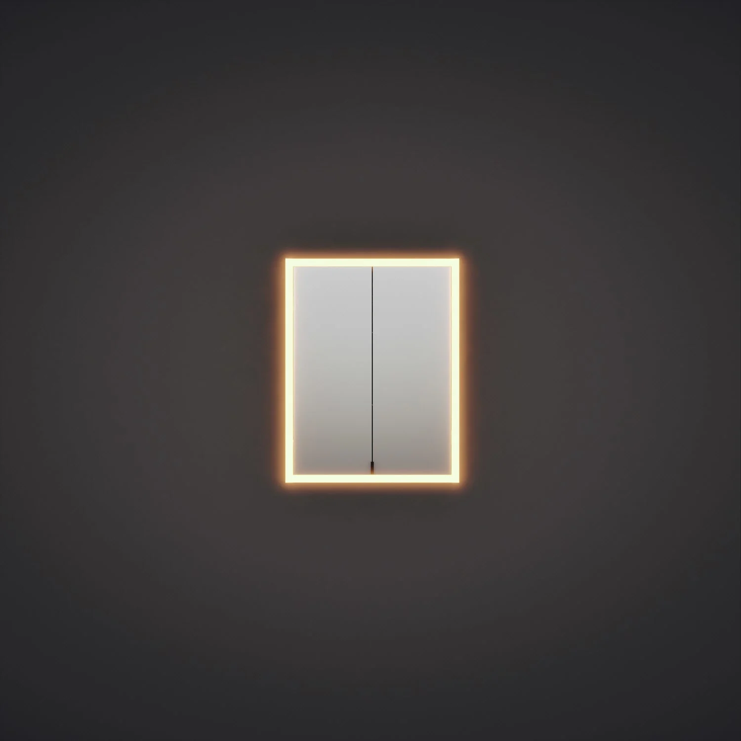 burgbad rl20 Spiegelschrank 62 cm, mit Lichtrahmen für Wandeinbau Bild 13
