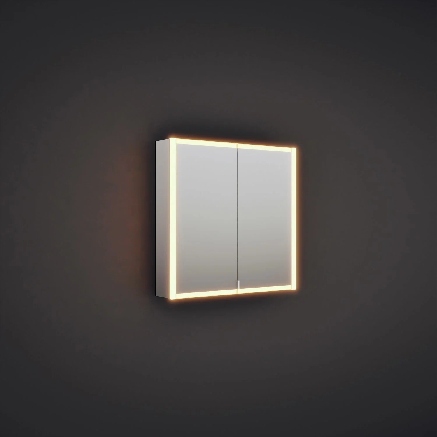 burgbad rl20 Spiegelschrank 81 cm, mit Klarglas Lichtrahmen Bild 12