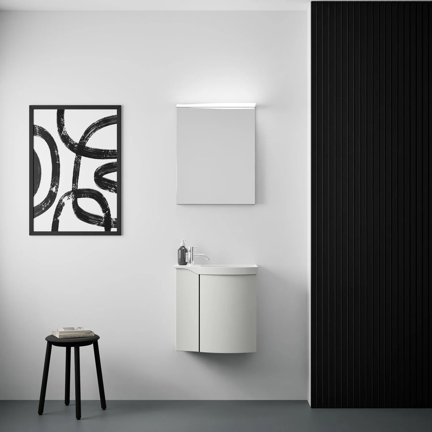Lustra łazienkowe burgbad Sinea 3.0 z poziomym oświetleniem LED, 50 cm Zdjęcie 3