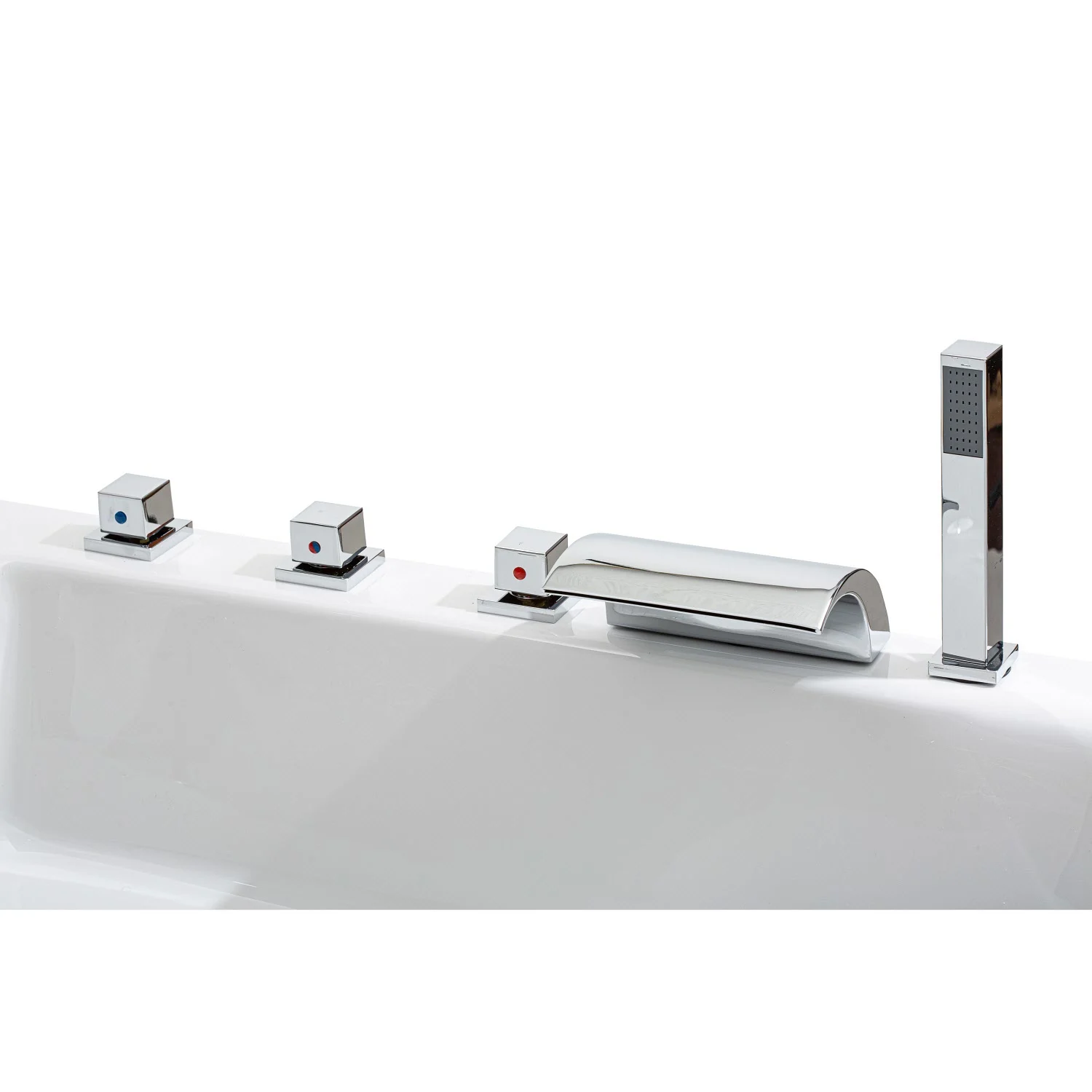 Caribia Apollo Badewanne 155 x 155 cm ohne Schürze Bild 2