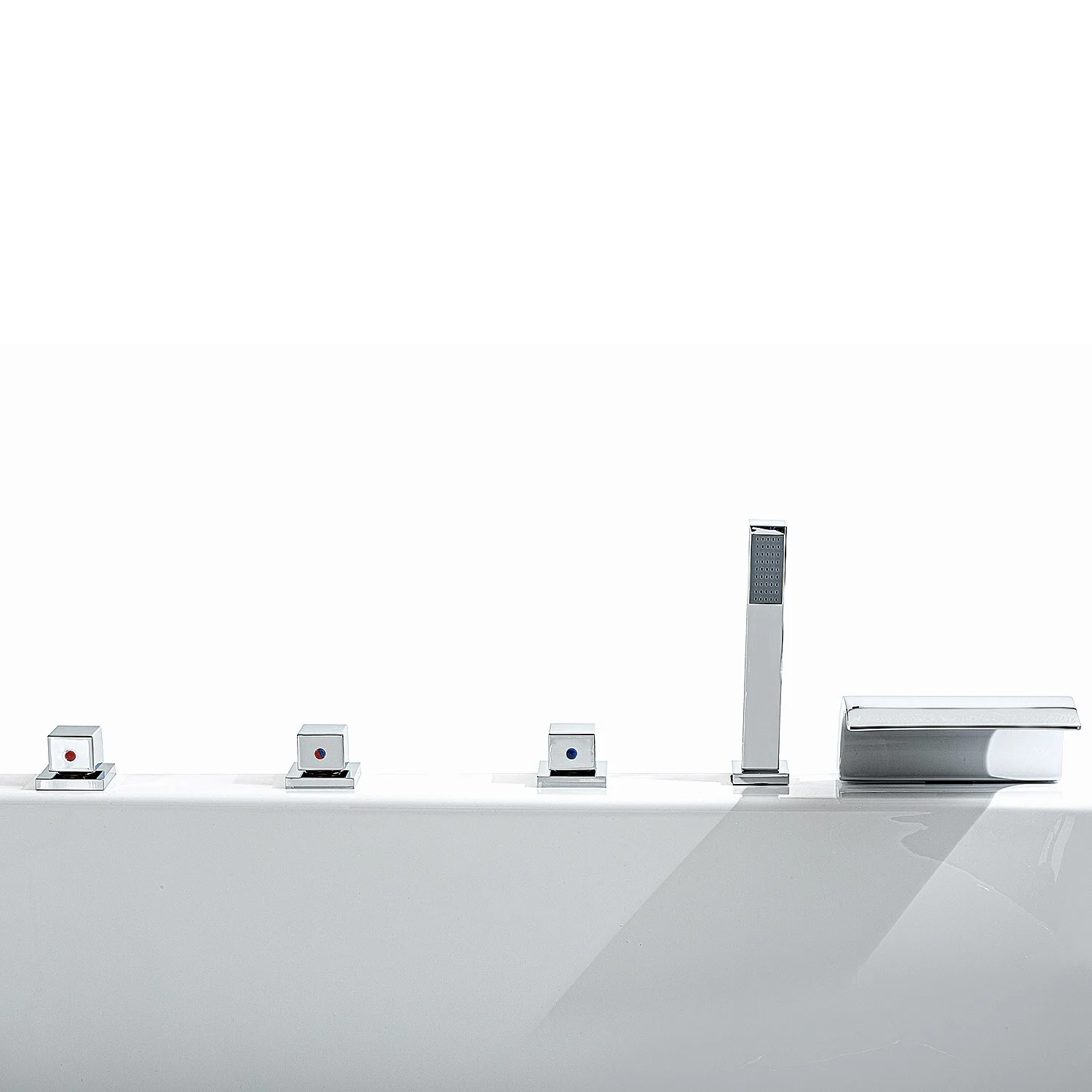 Caribia Delta XL Premium Whirlpool 180 x 130 cm ohne Schürze, für Ecke links Bild 6