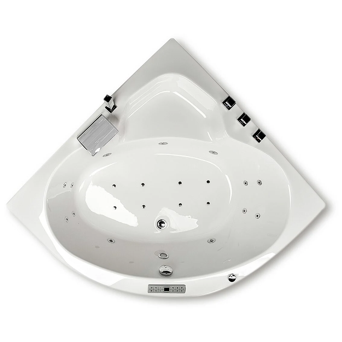 Caribia Rio Premium Whirlpool 140 x 140 cm ohne Schürze Bild 4