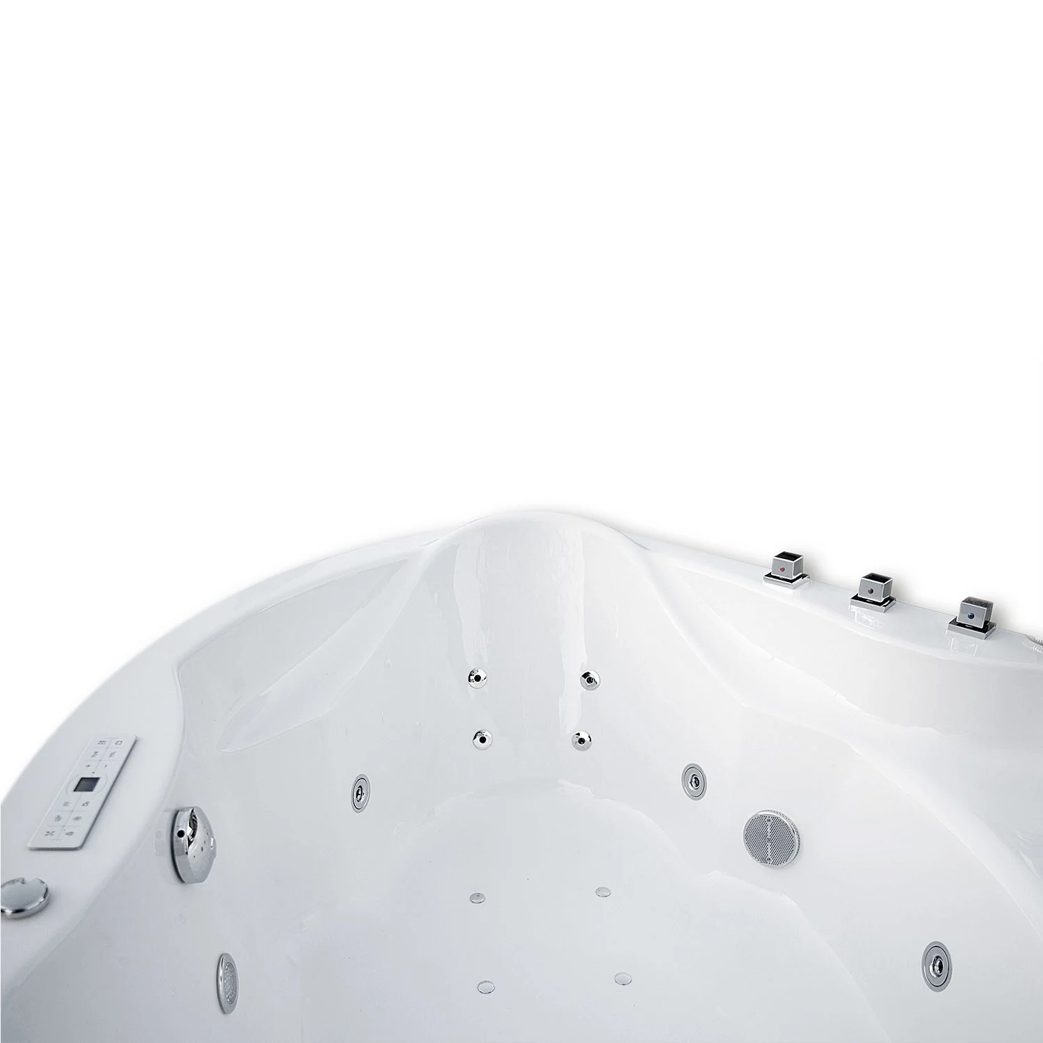 Caribia Vanaty Premium Whirlpool 149 x 149 cm mit Schürze Bild 6