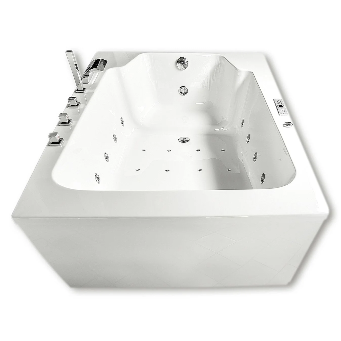 Caribia Classic Premium Whirlpool 190 x 120 cm mit Schürze Bild 6