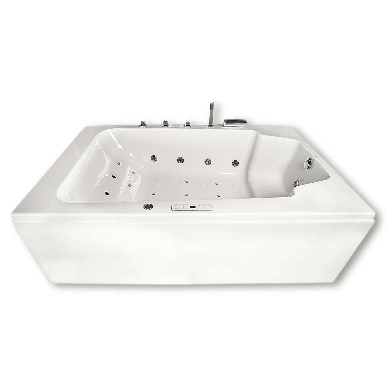 Caribia Classic Premium Whirlpool 190 x 120 cm mit Schürze Bild 7