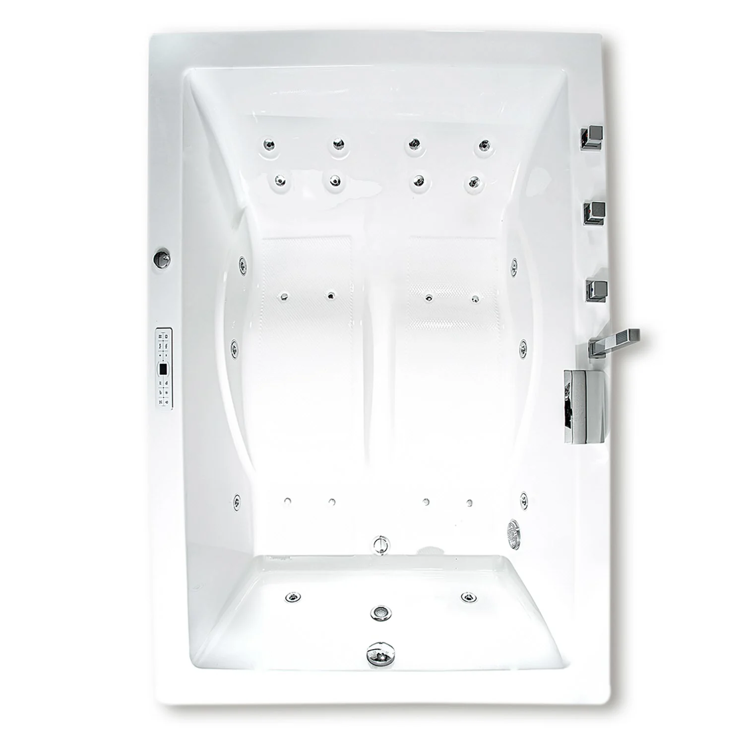 Caribia Dinasty Premium Whirlpool 180 x 130 cm ohne Schürze Bild 3