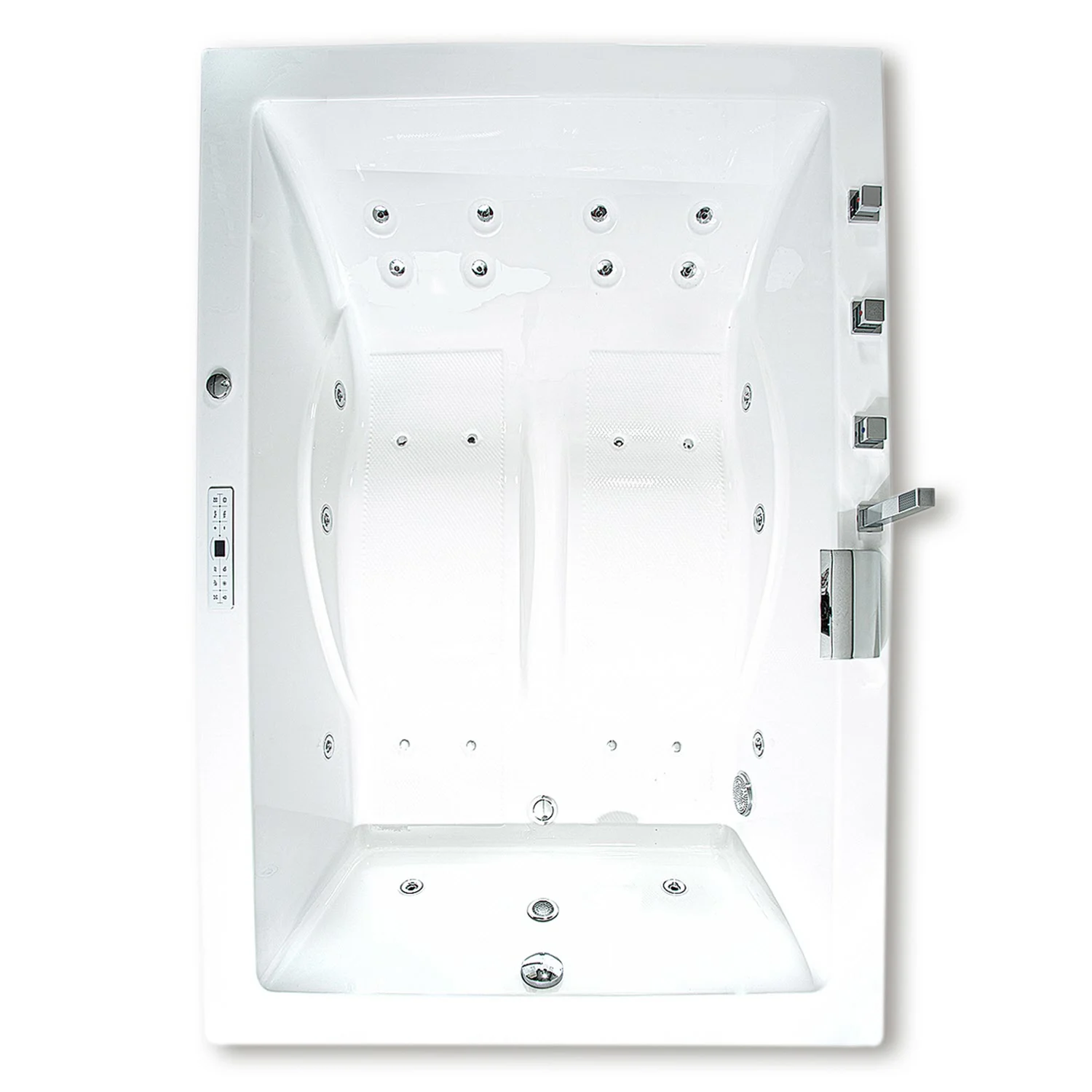 Caribia Herkules Premium Whirlpool 190 x 140 cm ohne Schürze Bild 3