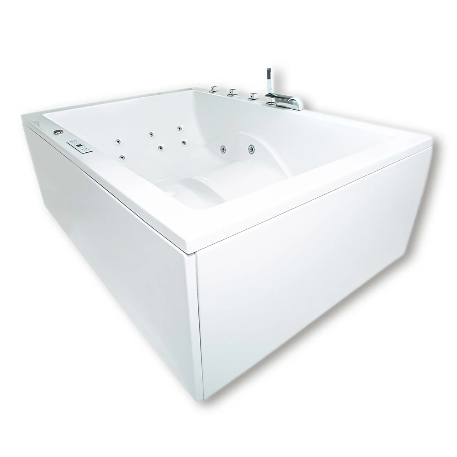 Caribia Herkules Premium Whirlpool 190 x 140 cm ohne Schürze Bild 4
