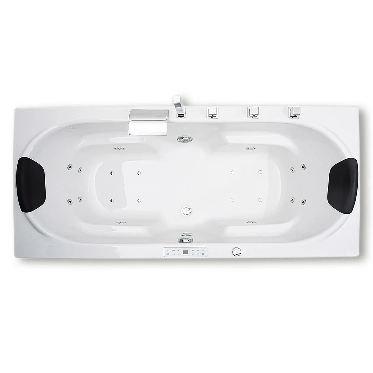 Caribia Komfort Premium Whirlpool 177 x 78 cm ohne Schürze
