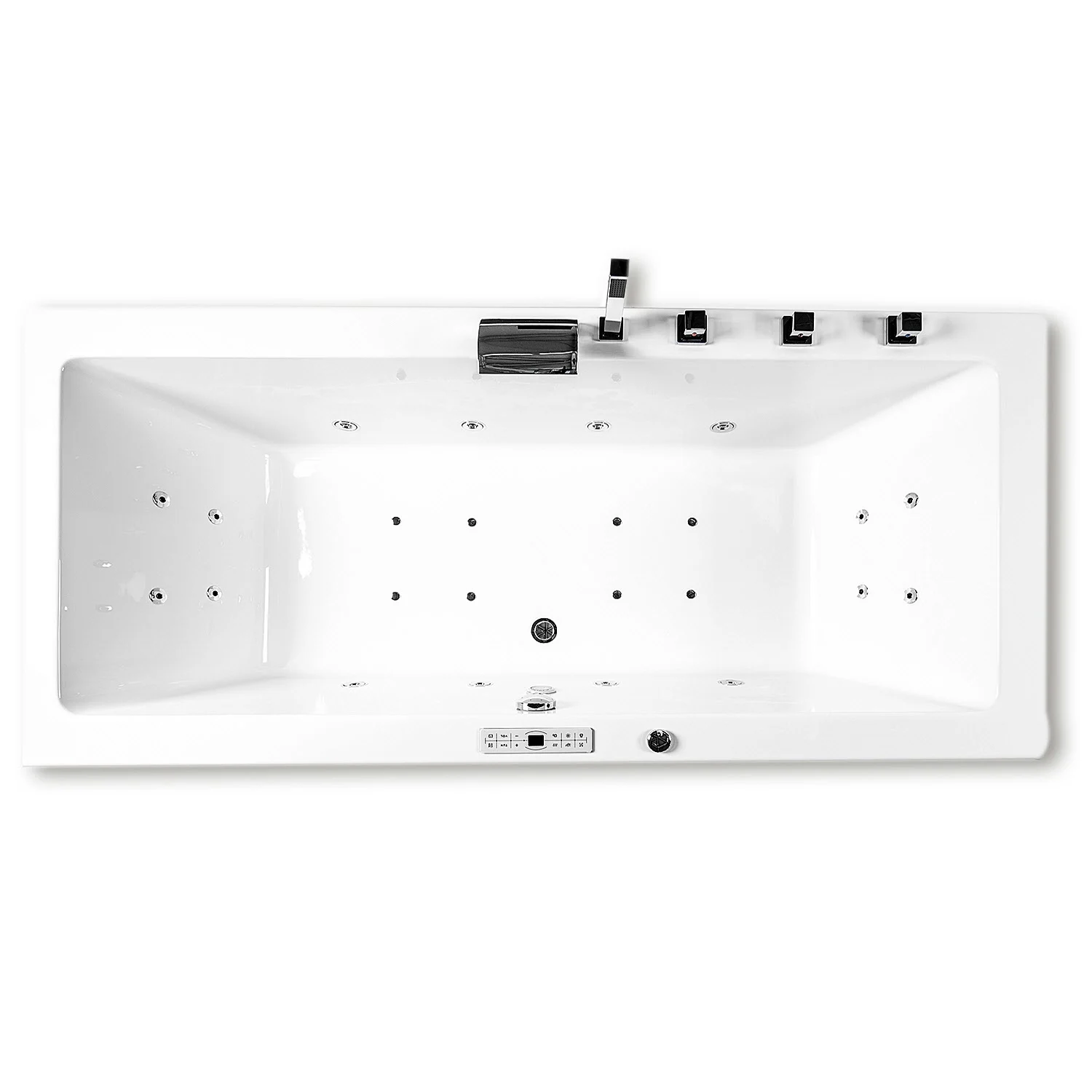 Caribia X-Tube Premium Whirlpool 180 x 80 cm mit Schürze Bild 3