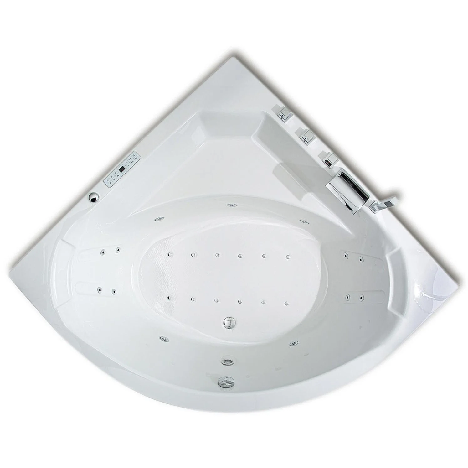 Caribia Apollo Premium Whirlpool 155 x 155 cm ohne Schürze Bild 3