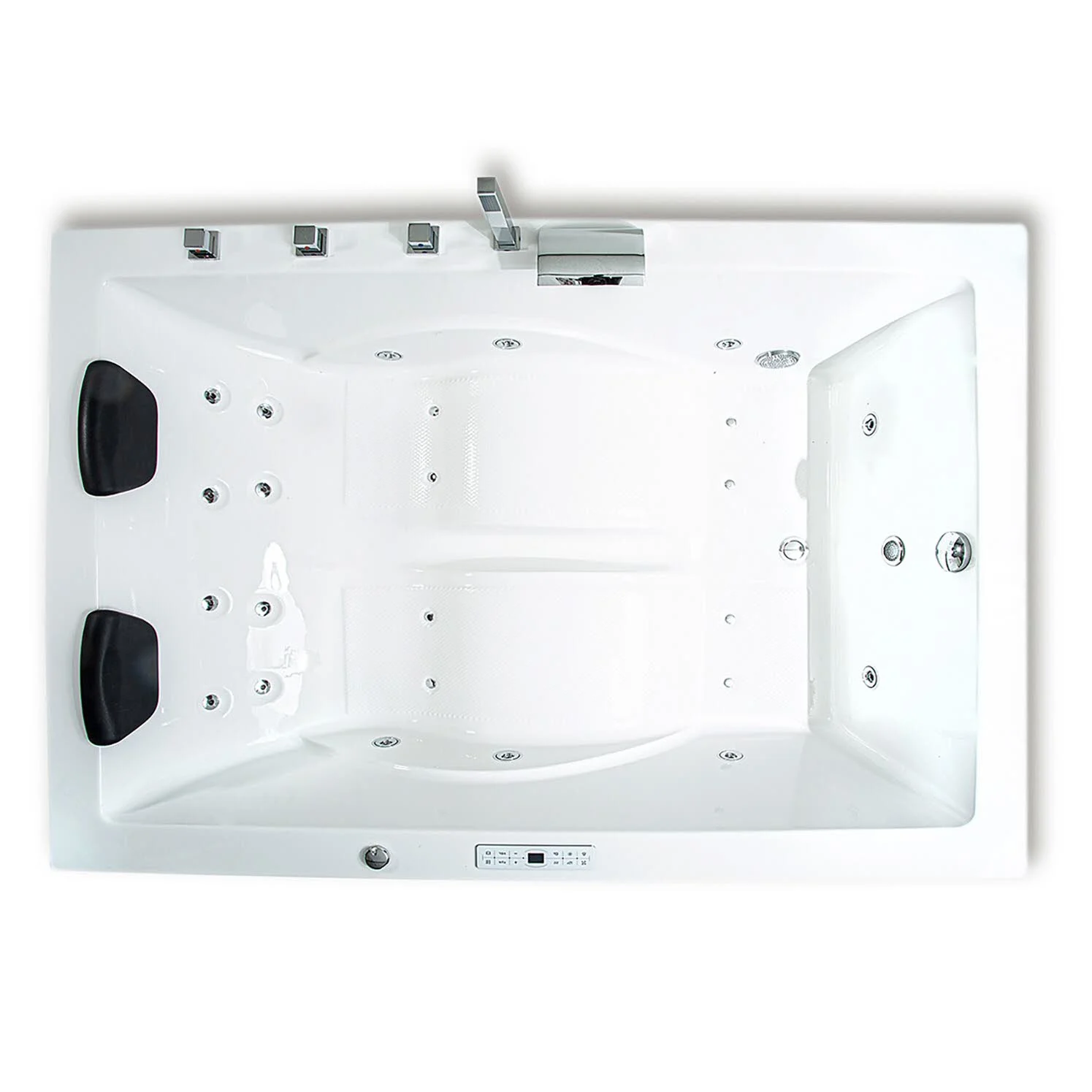 Caribia Herkules Premium Whirlpool 190 x 140 cm ohne Schürze