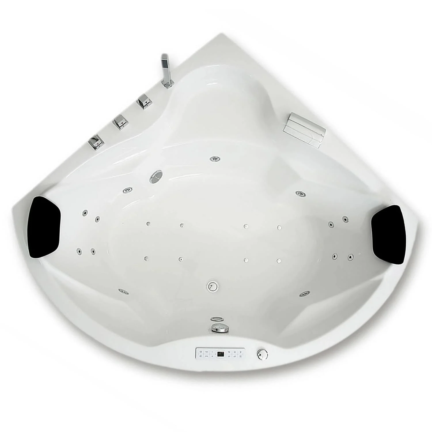 Caribia Vanaty Premium Whirlpool 149 x 149 cm ohne Schürze