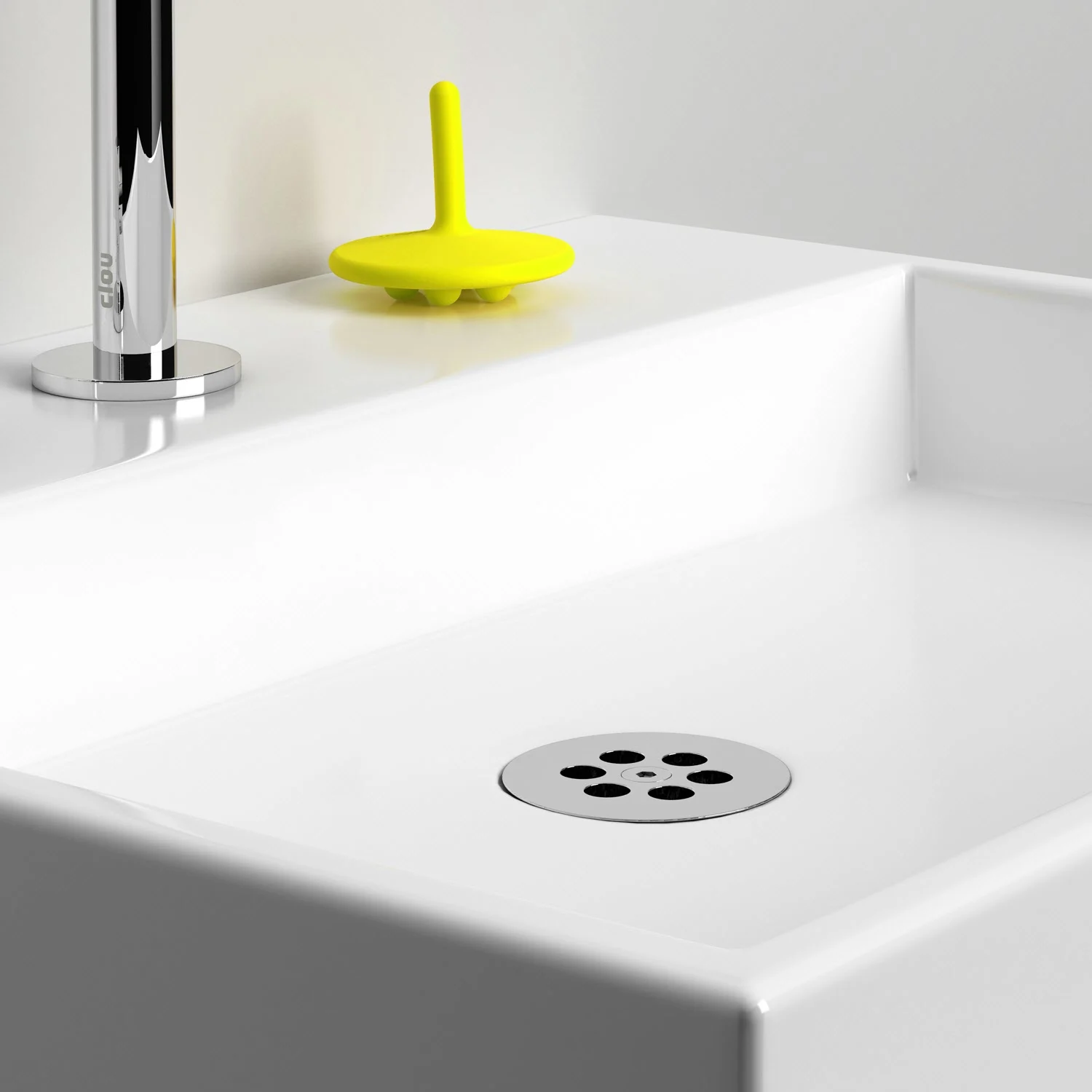 Clou Mini Wash Me Plus Ceramika – umywalka mała 48 cm z otworem na baterię Zdjęcie 3