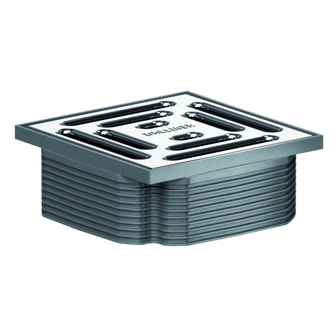 Dallmer Aufsatz DallDrain Pure 10 x 10 cm