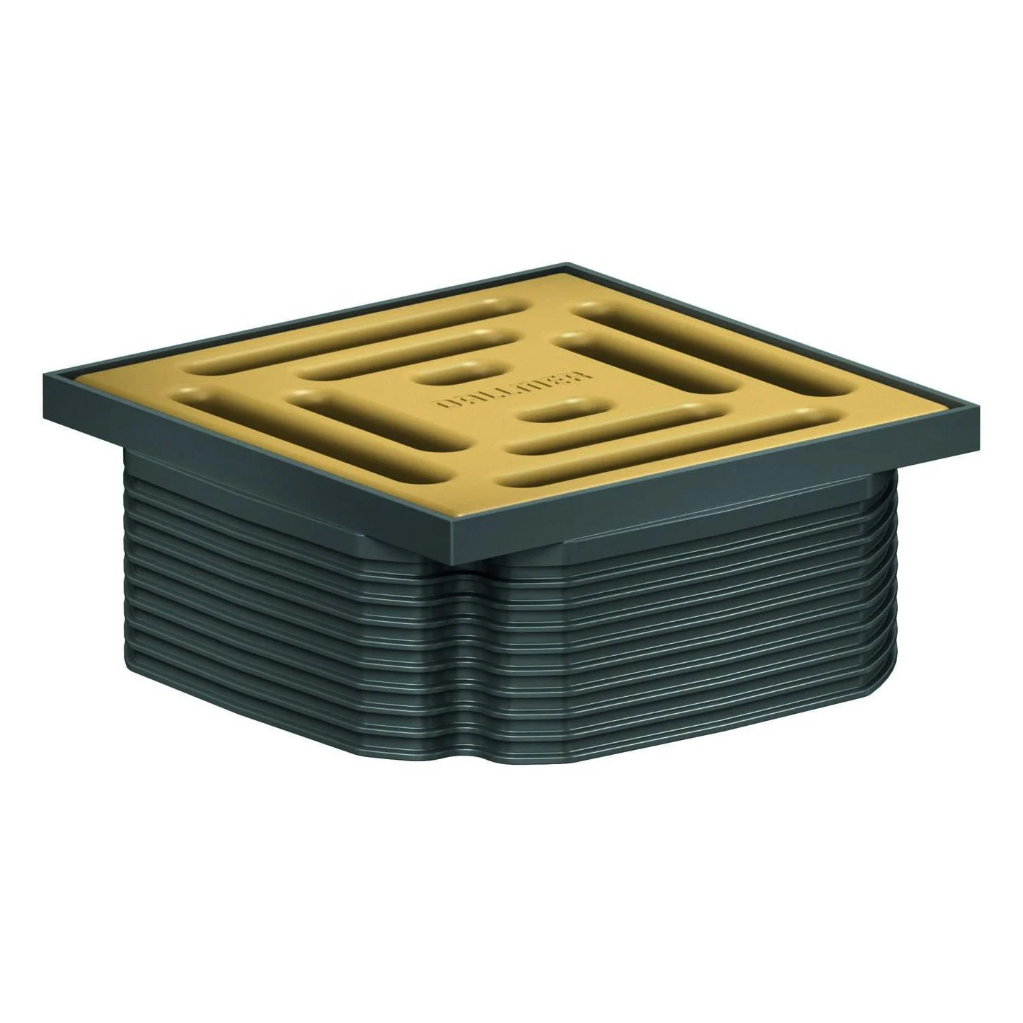 Dallmer Aufsatz DallDrain Pure 10 x 10 cm
