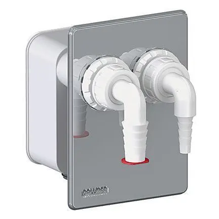 Dallmer Anschlussset Waschgeräte-Siphon 400 Vario.2