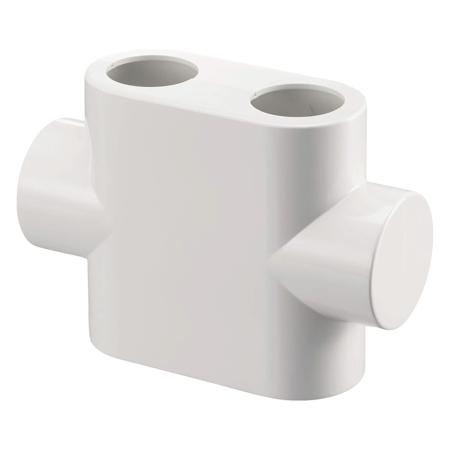 delphisXpert Design-Abdeckung Durchgang, für Multiblock T weiß