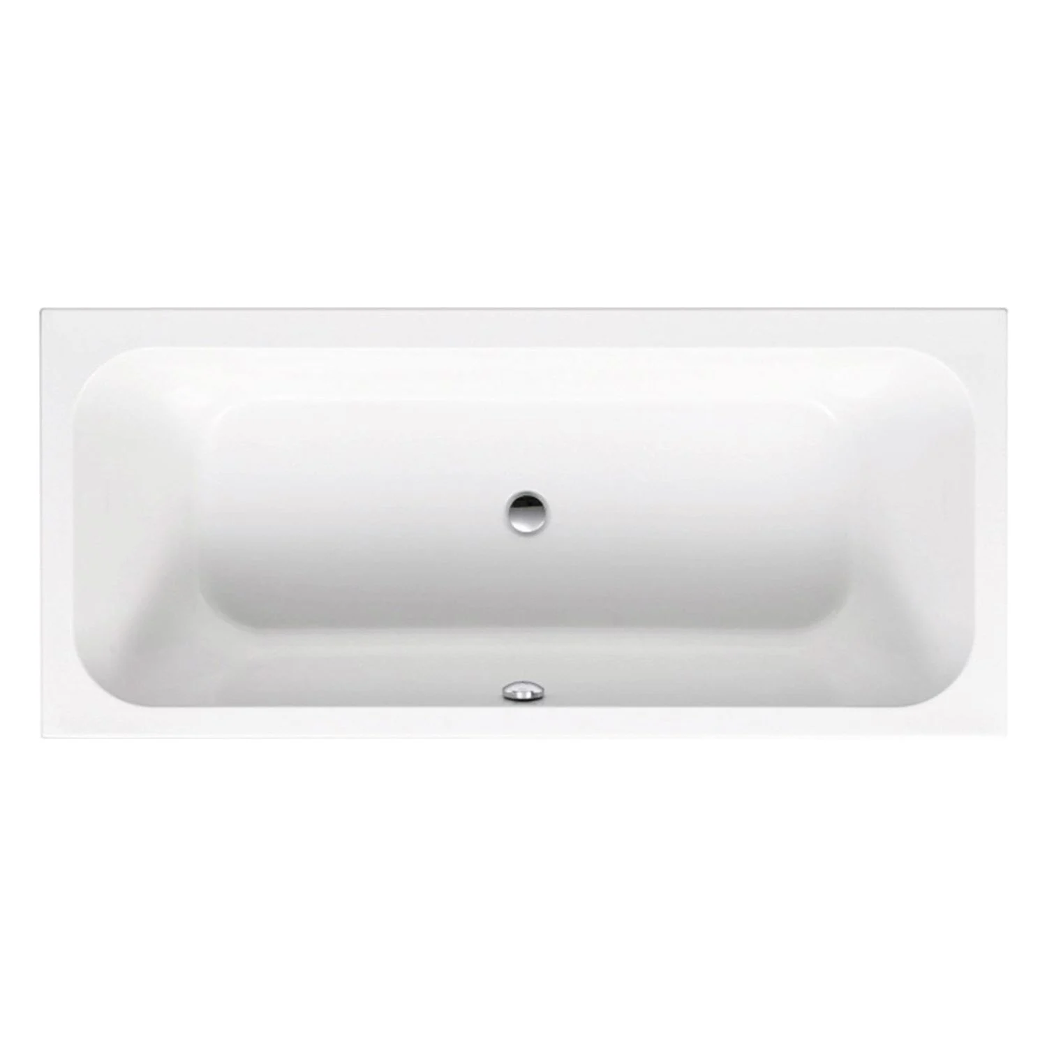 delphis living Rechteckwanne Duo 1800 x 800 x 450 mm, Nutzinhalt 170 l