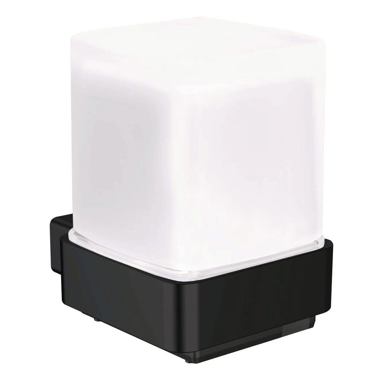 Sensorseifenspender 97x105x74mm eckig Glas satiniert DELPHIS MIDNIGHT