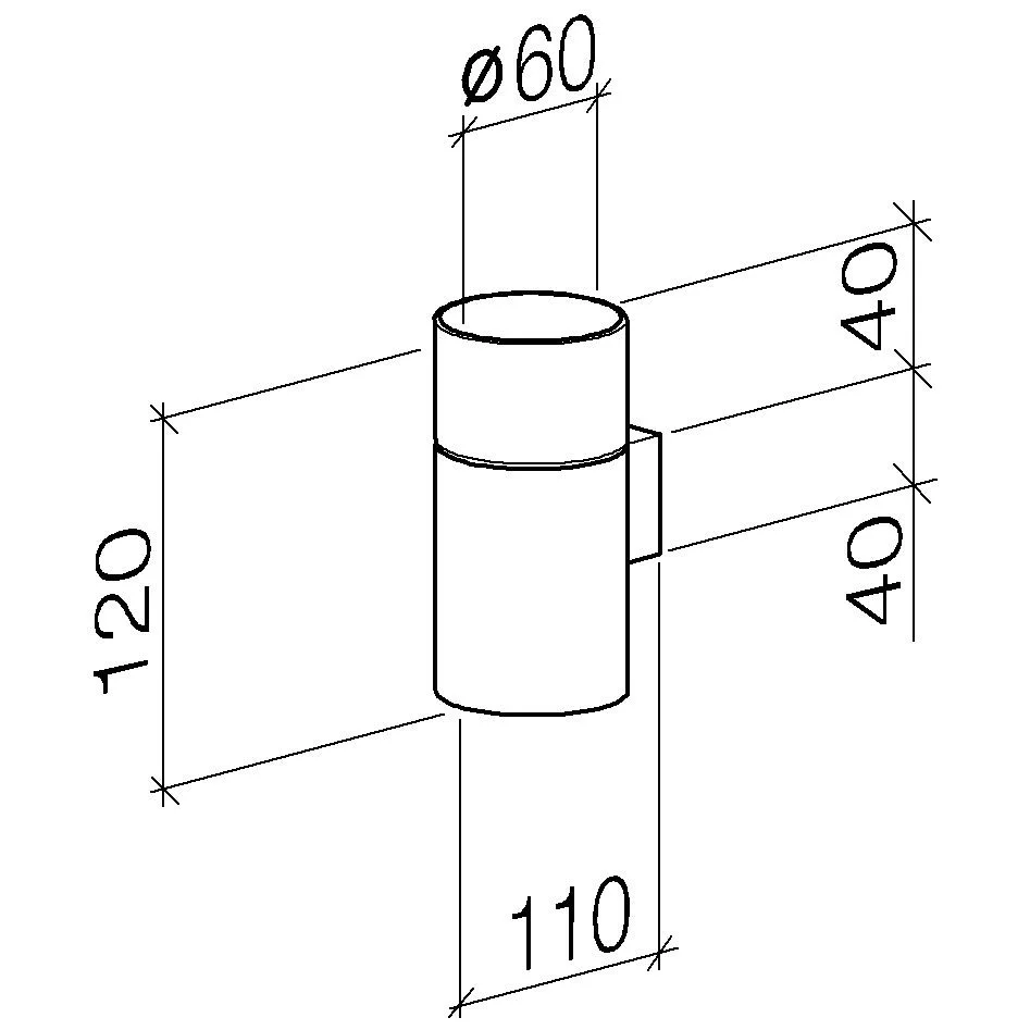 Dornbracht Glashalter Wandmodell komplett Bild 2