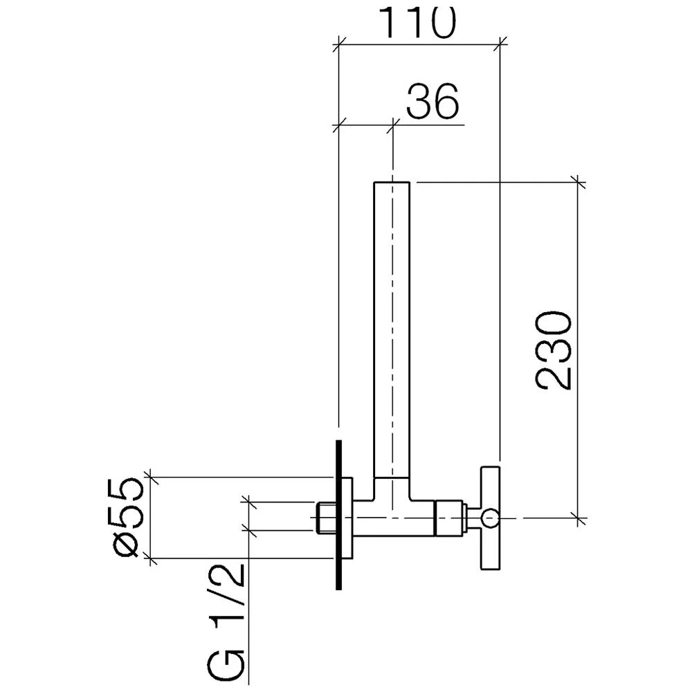 Dornbracht Tara Eckventil Bild 2