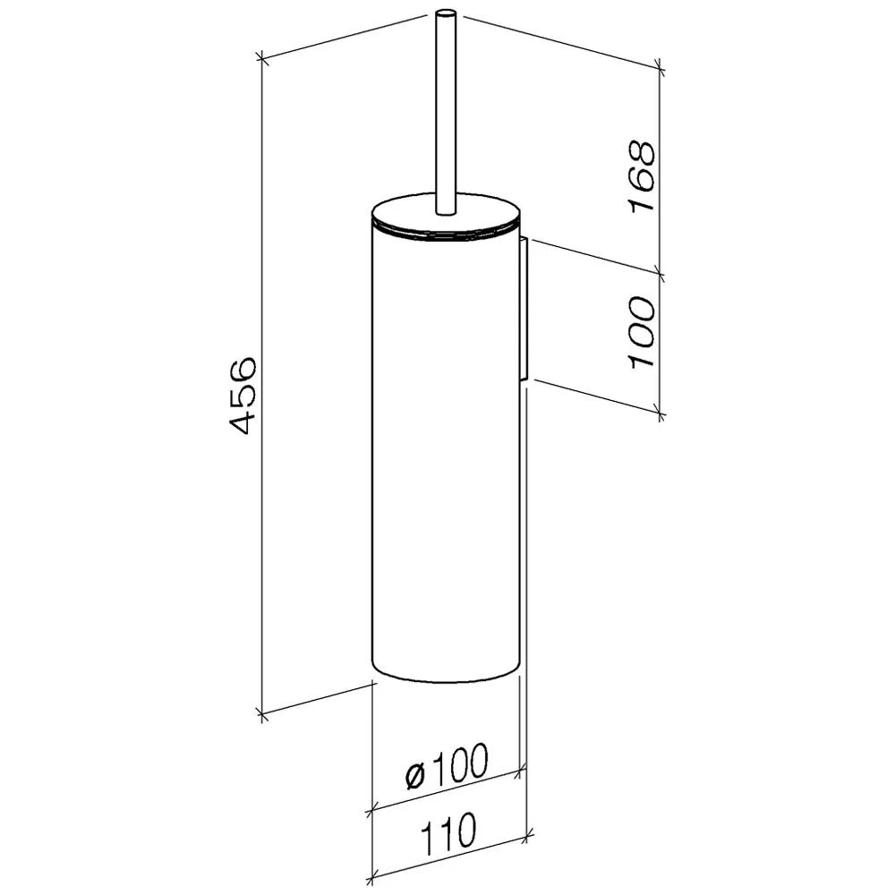 Dornbracht Toiletten-Bürstengarnitur komplett Bild 2