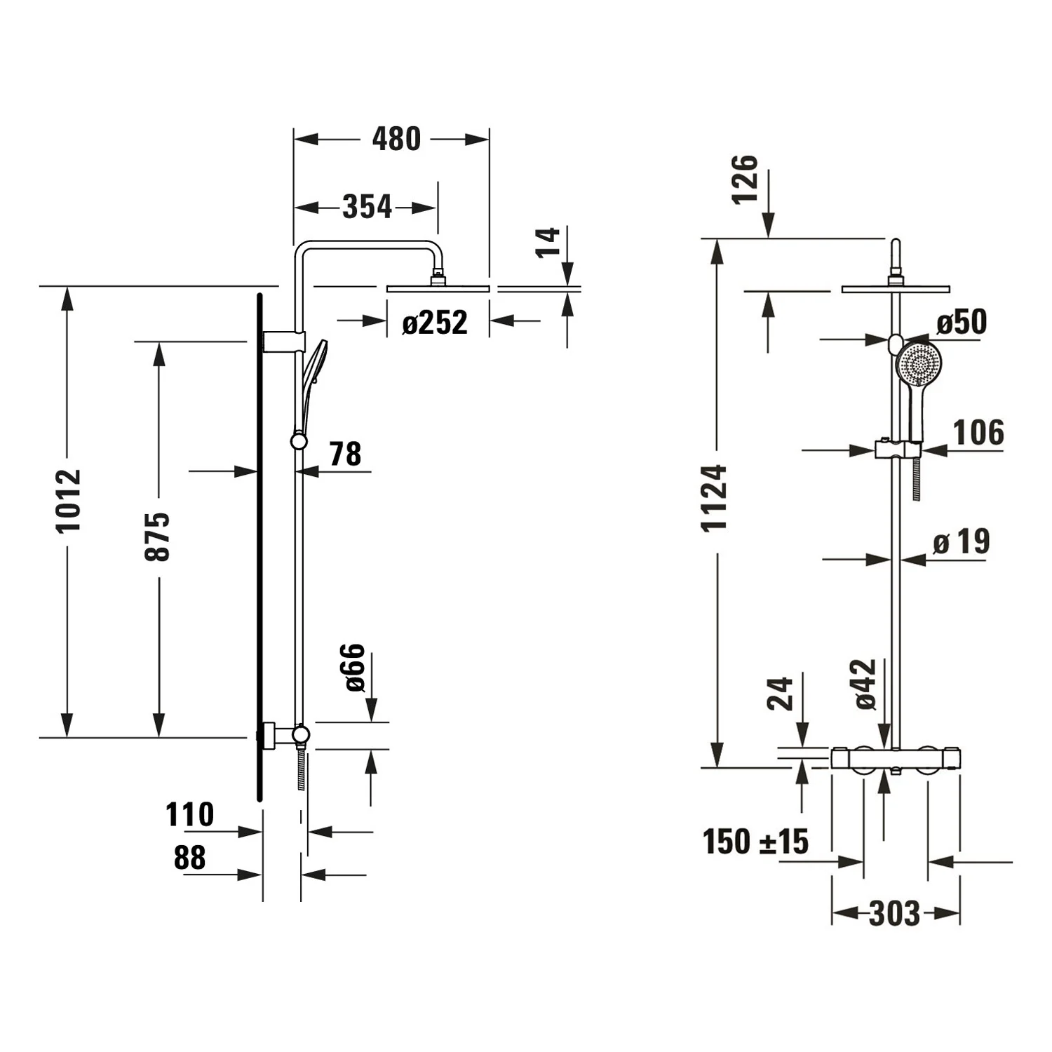 Duravit Shower System Duschsystem Bild 5