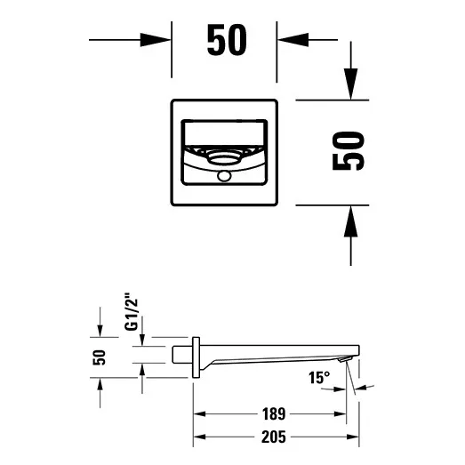 Duravit Manhattan Wanneneinlauf Bild 4