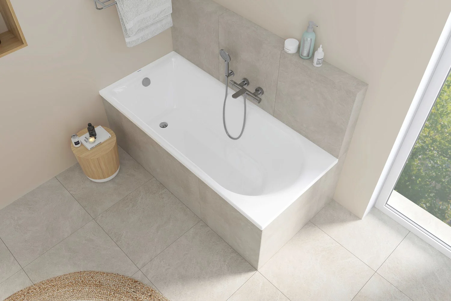 Duravit Wave Wannenthermostat Aufputz Bild 6