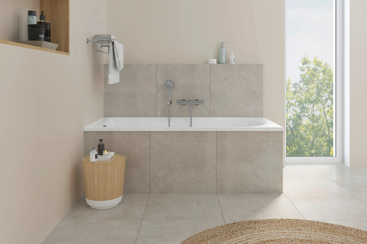 Duravit Wave Wannenthermostat Aufputz Bild 7