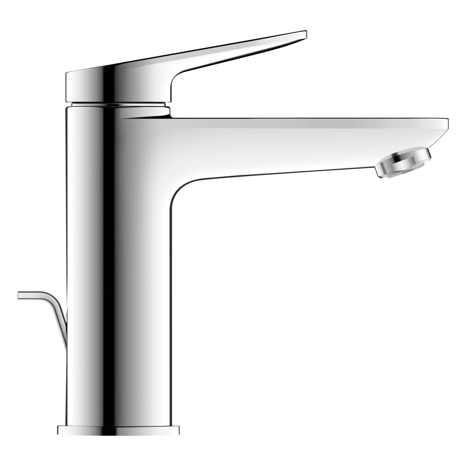 Duravit Wave Einhebel-Waschtischarmatur M mit Zugstangen-Ablaufgarnitur Bild 2