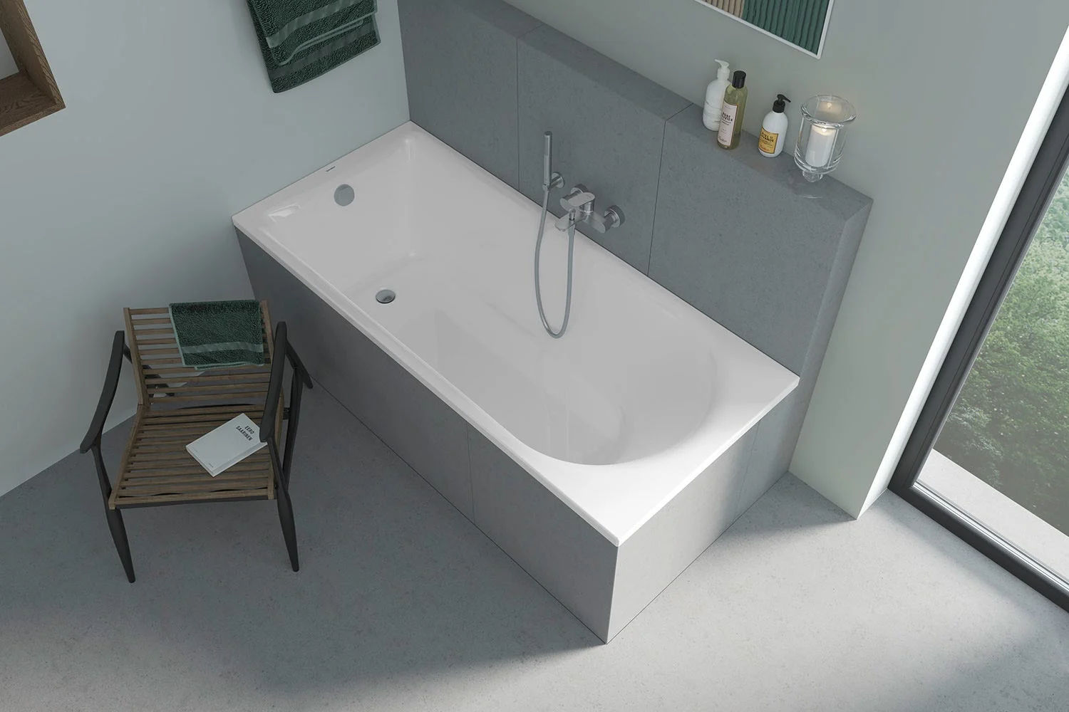 Duravit Stabhandbrause rund MinusFlow Bild 2