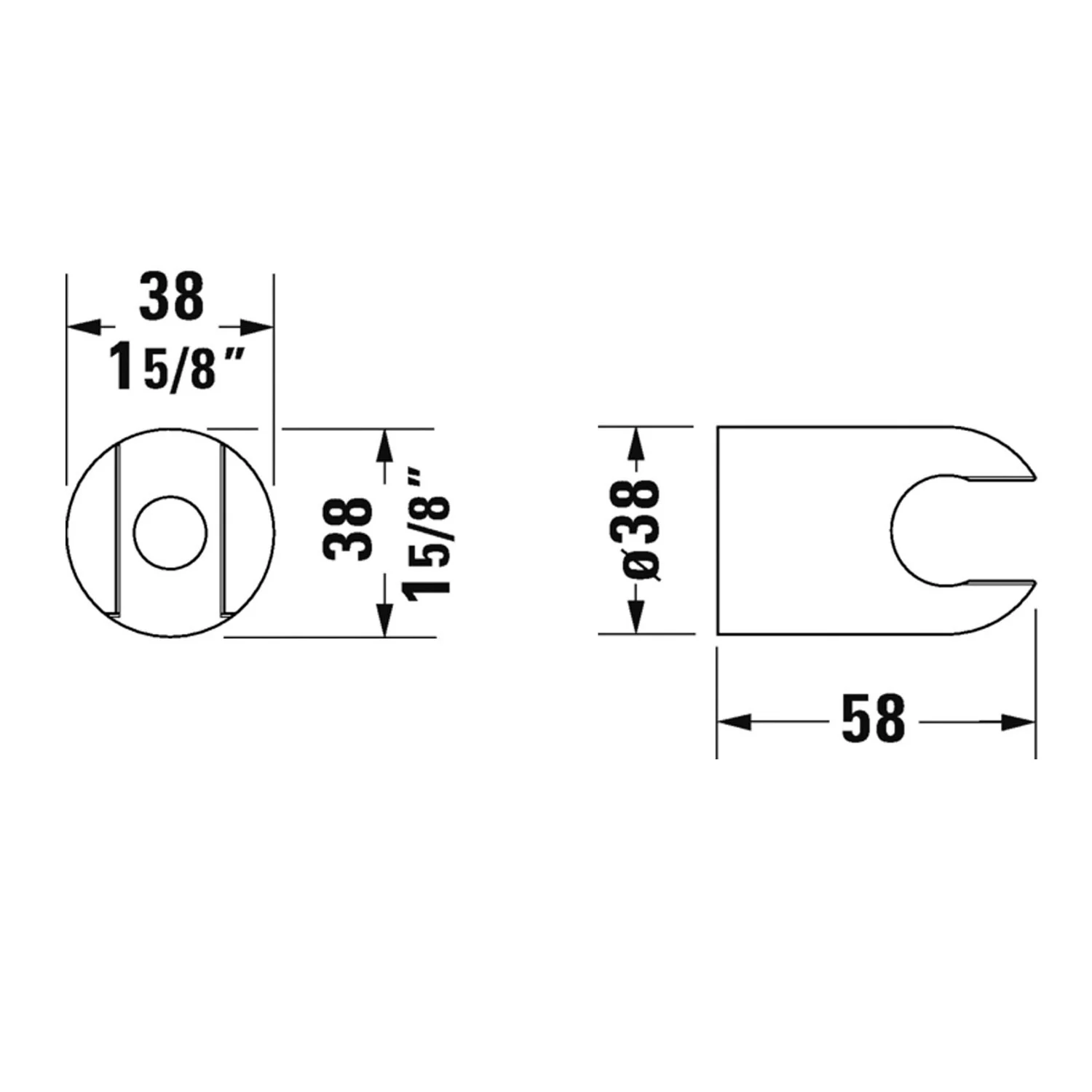 Duravit Brausehalter Bild 2