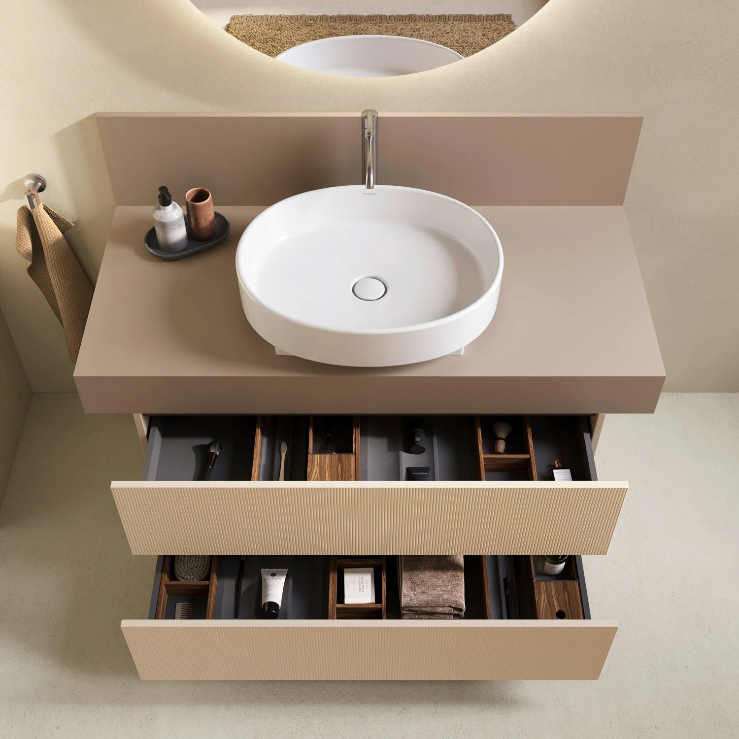 Duravit Balcoon Waschtischunterschrank mit Konsole 100 cm Bild 3
