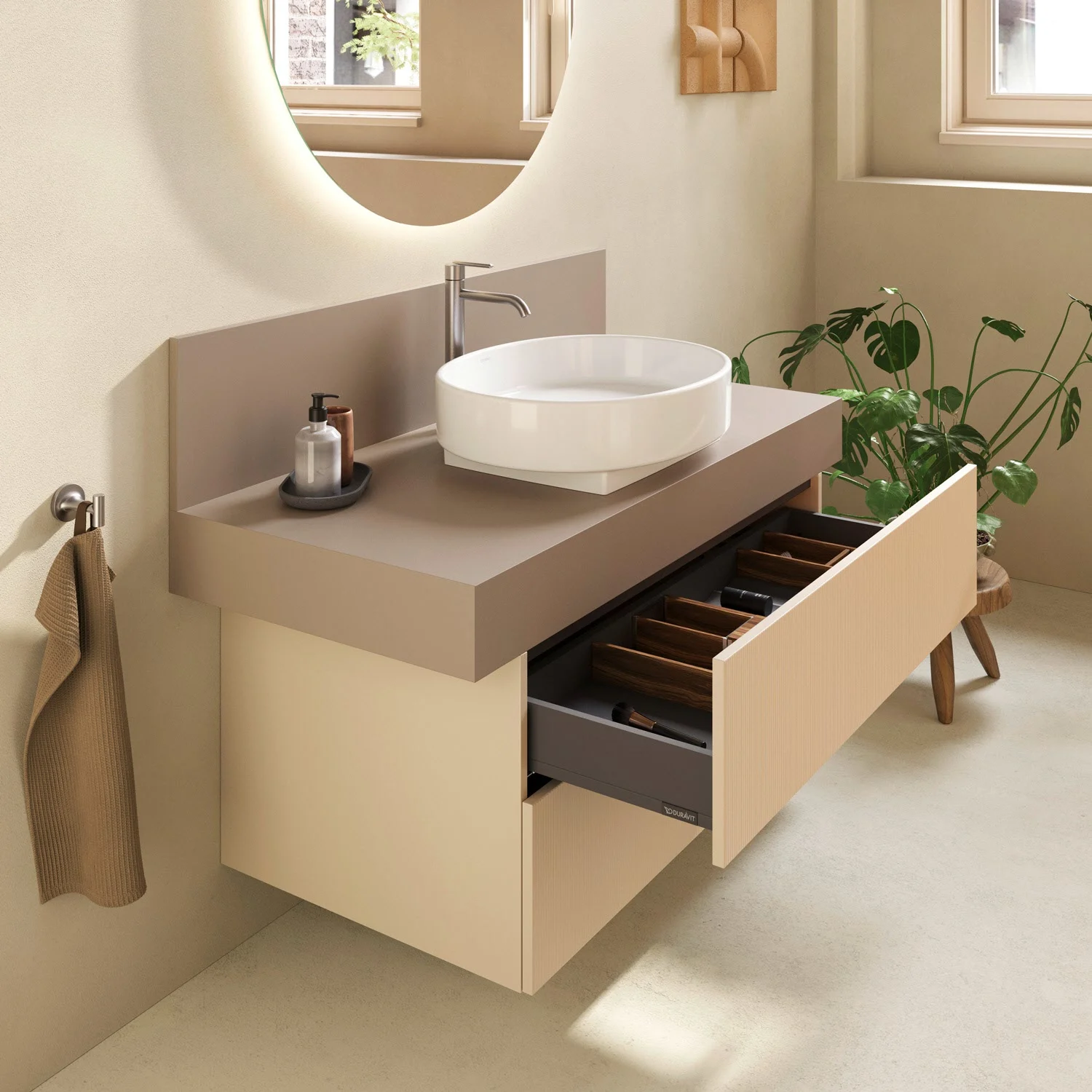 Duravit Balcoon Waschtischunterschrank mit Konsole 100 cm Bild 4