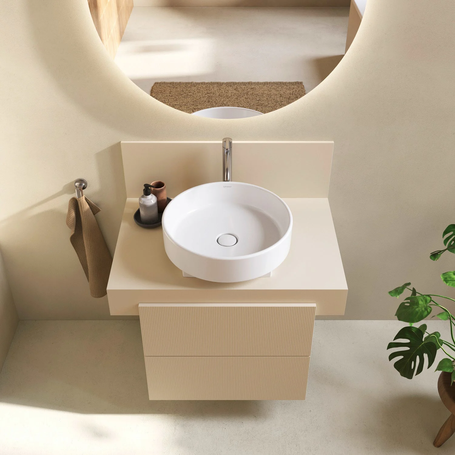 Duravit Balcoon Waschtischunterschrank mit Konsole 80 cm Bild 6