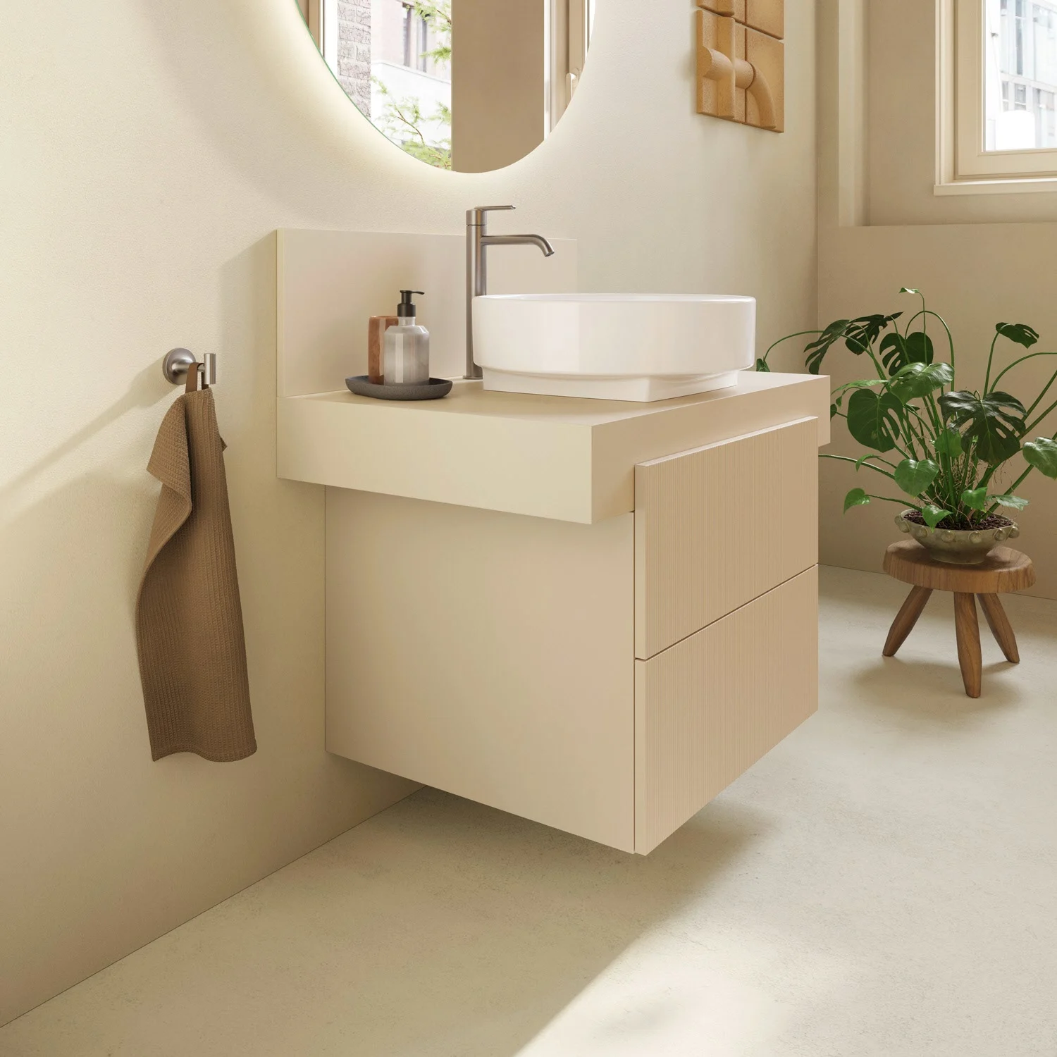 Duravit Balcoon Waschtischunterschrank mit Konsole 80 cm Bild 7
