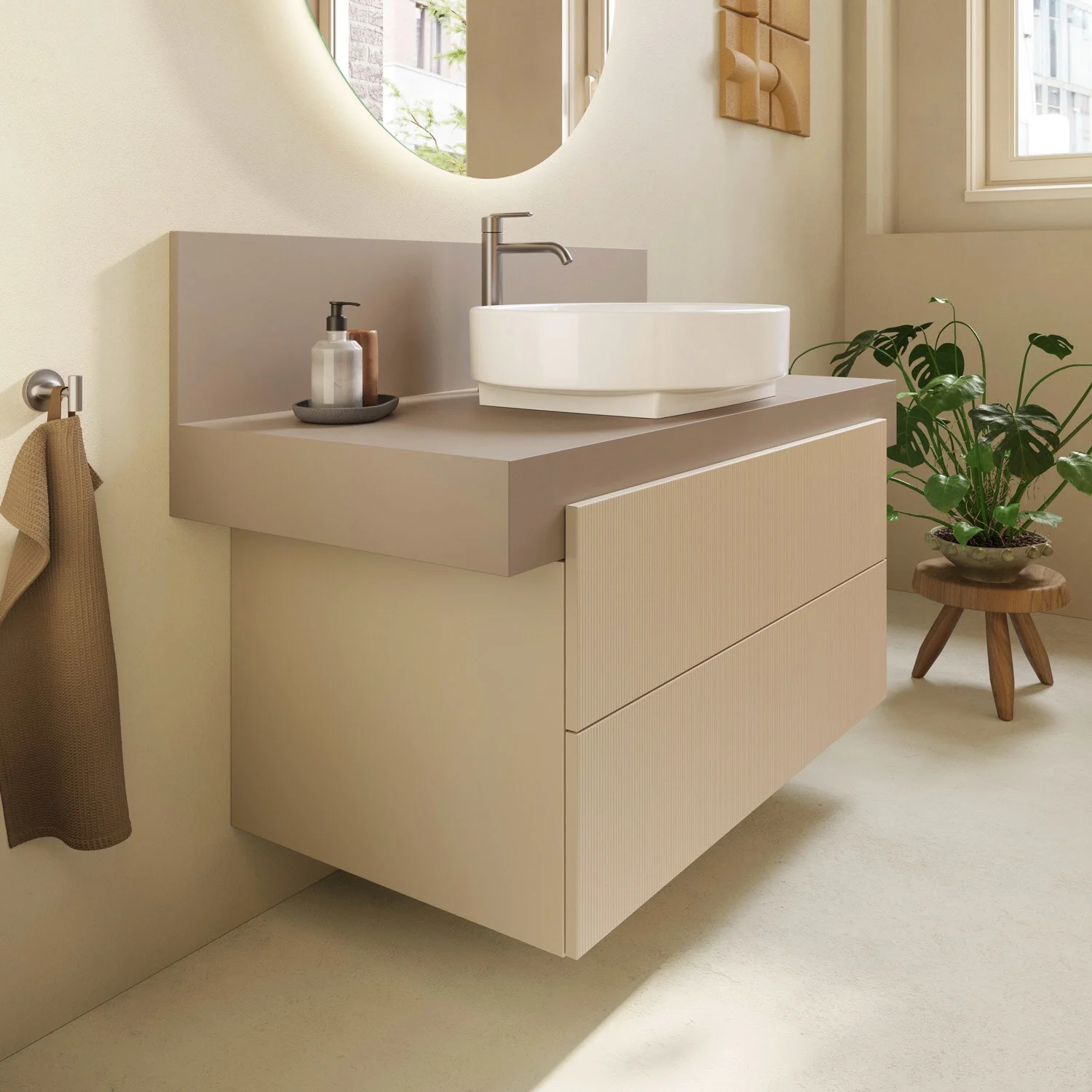 Duravit Balcoon Waschtischunterschrank mit Konsole 100 cm Bild 7