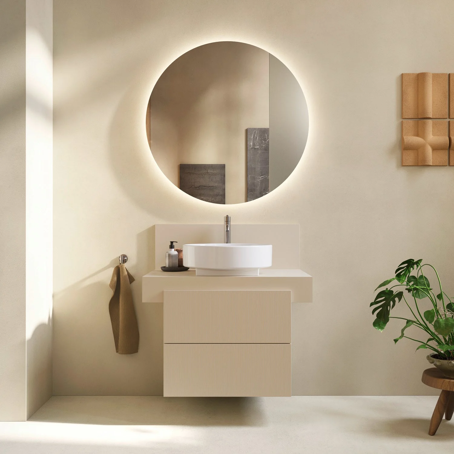 Duravit Balcoon Waschtischunterschrank mit Konsole 80 cm Bild 8