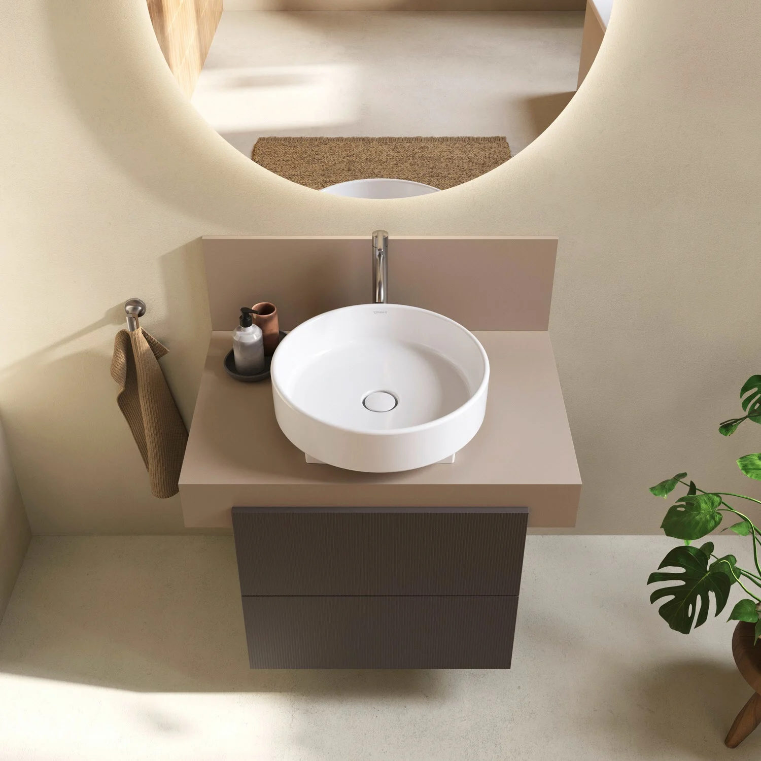 Duravit Balcoon Aufsatzbecken Ø 45 cm Bild 3
