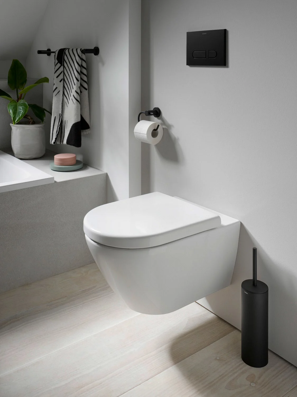 Duravit D-Code Bürstengarnitur bodenstehend Bild 4
