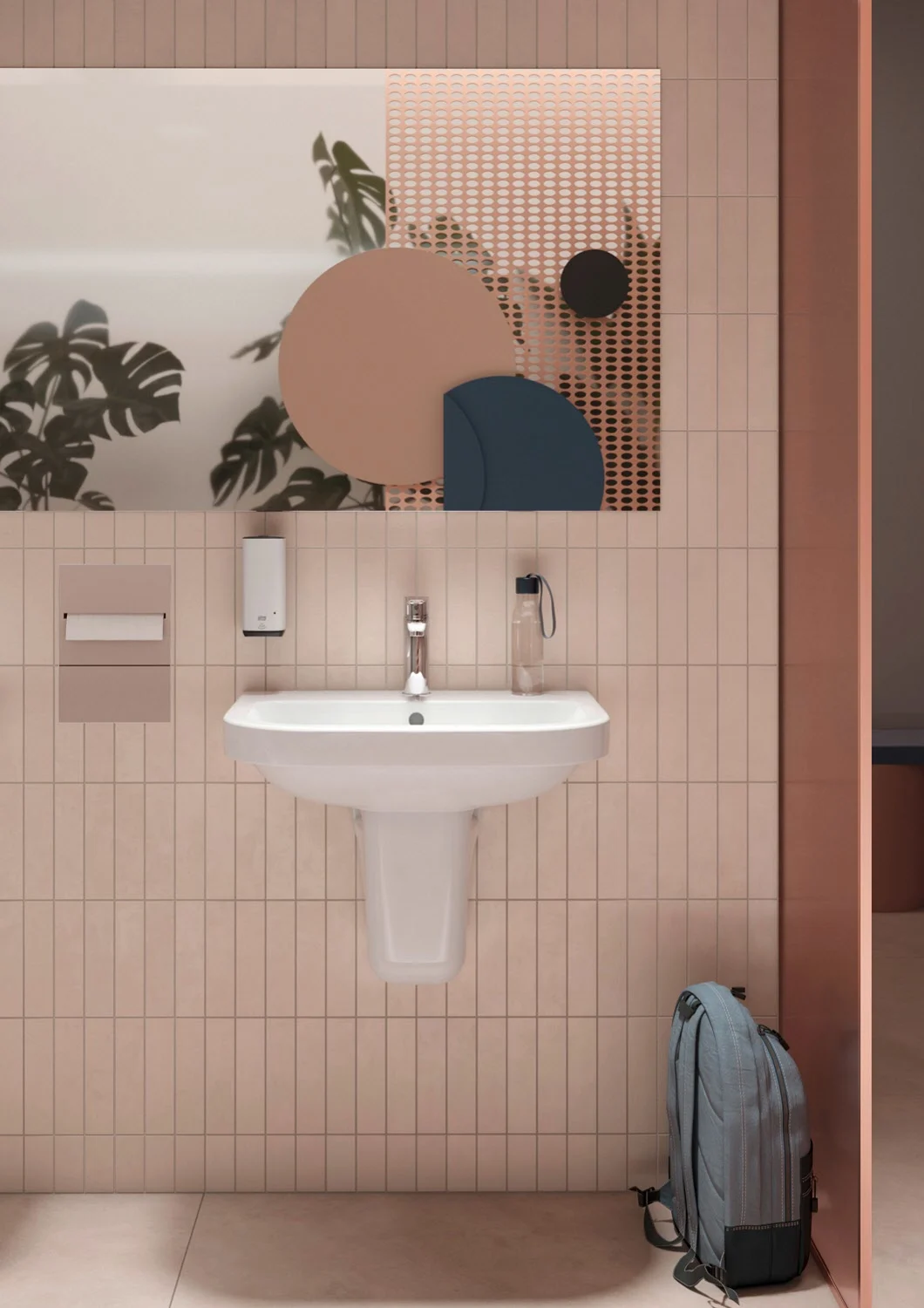 Umywalka w stylowej łazience, Duravit
