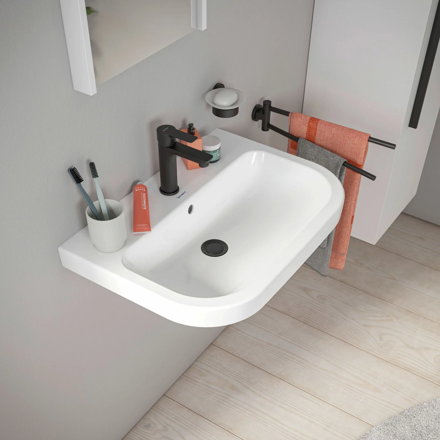 Duravit D-Code Waschtisch 65 cm Bild 4