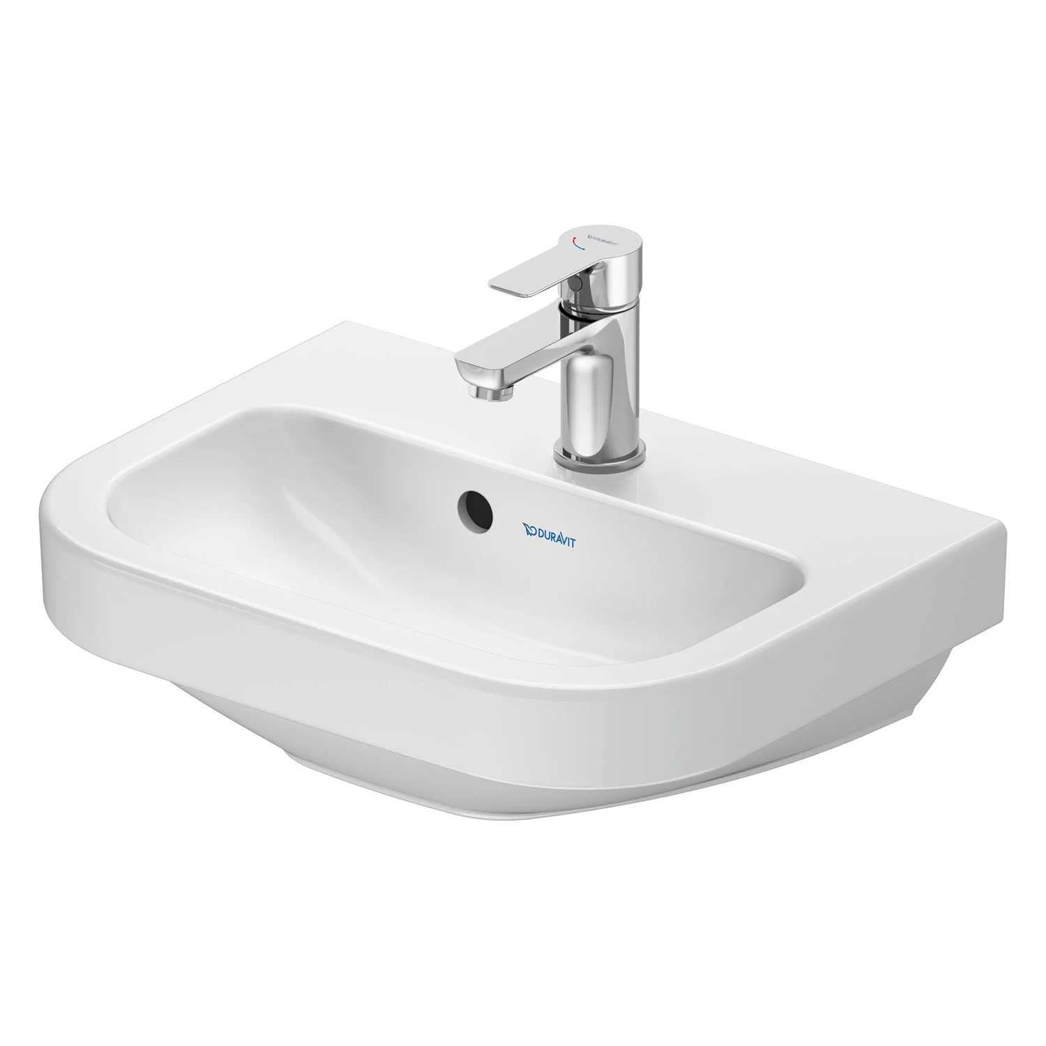 Duravit D-Code Handwaschbecken 45 cm Bild 2
