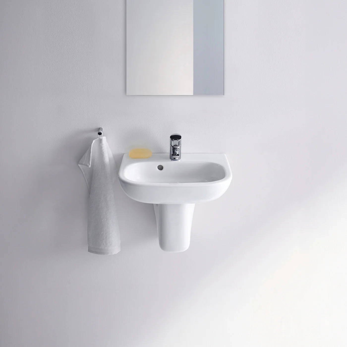 Duravit D-Code Handwaschbecken 45 cm Bild 3