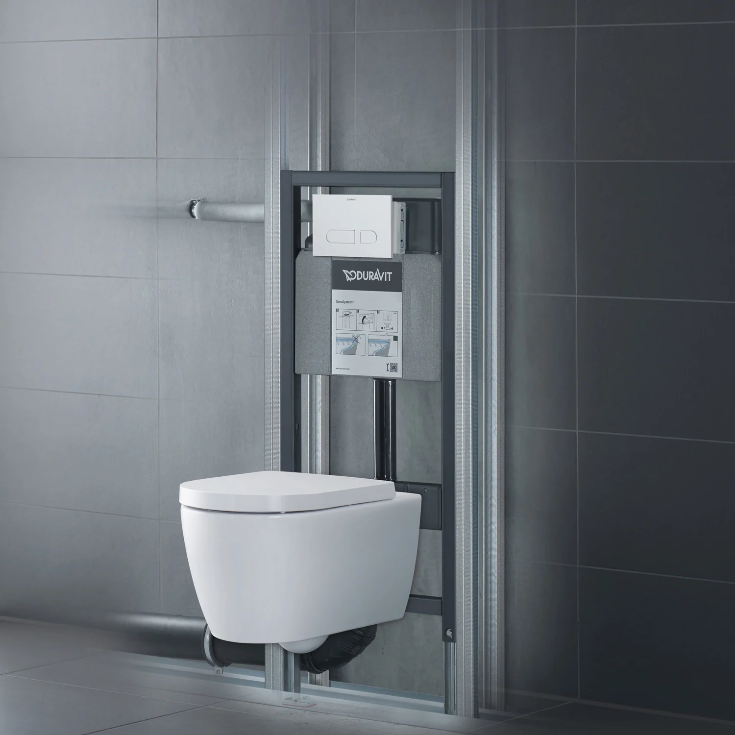 Duravit DuraSystem Installationselement Trockenbau für WC Basic Bild 11